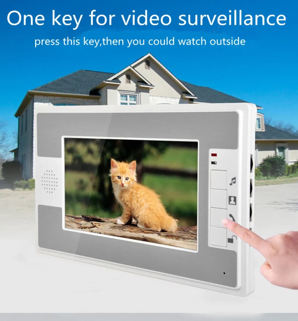 Système d'interphone vidéo pour maison et appartement