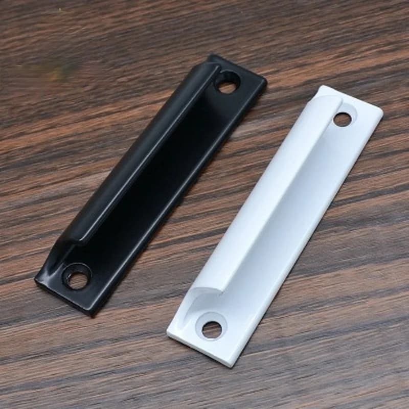 Nouvelle poignée de porte en alliage d'aluminium Push-pull balcon