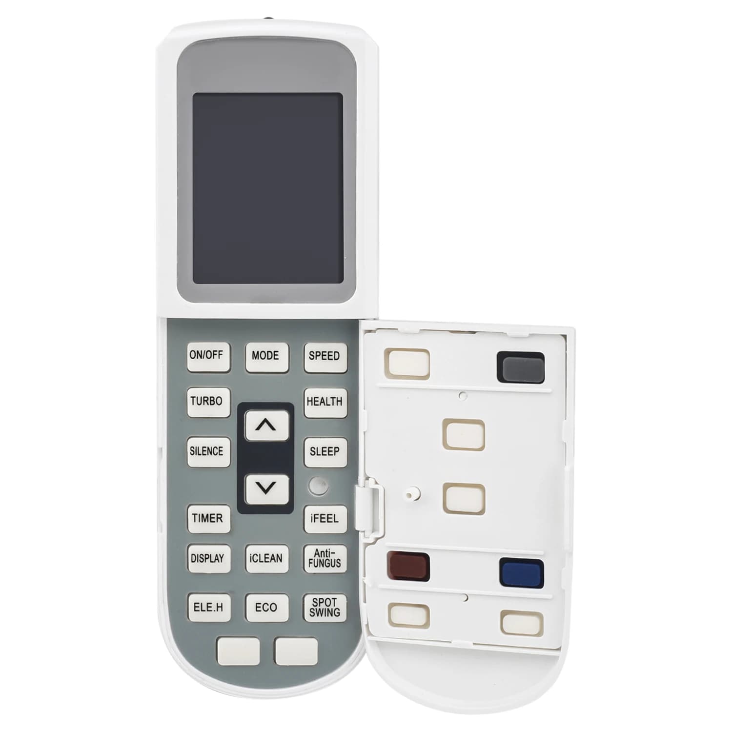 Nouvelle télécommande YKR-L/importation E Utilisation pour compléter GO/AUX/BeSAT/ZANUSSI/STARLIGHT Contrôleur de climatisation avec rétroéclairage