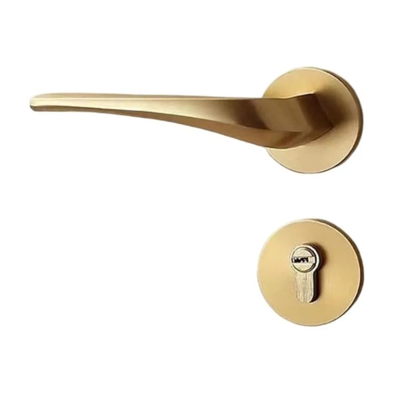 Serrures de porte magnétiques silencieuses en aluminium BSEVB pour usage intérieur - Antirouille et résistantes à la décoloration