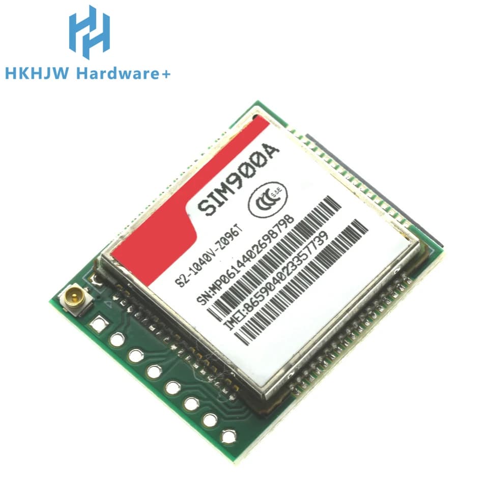 Module SIM900A GSM GPRS, Interface TTL 4 bandes 850/900/1800/1900MHz pour les projets IoT Internet d'appel SMS
