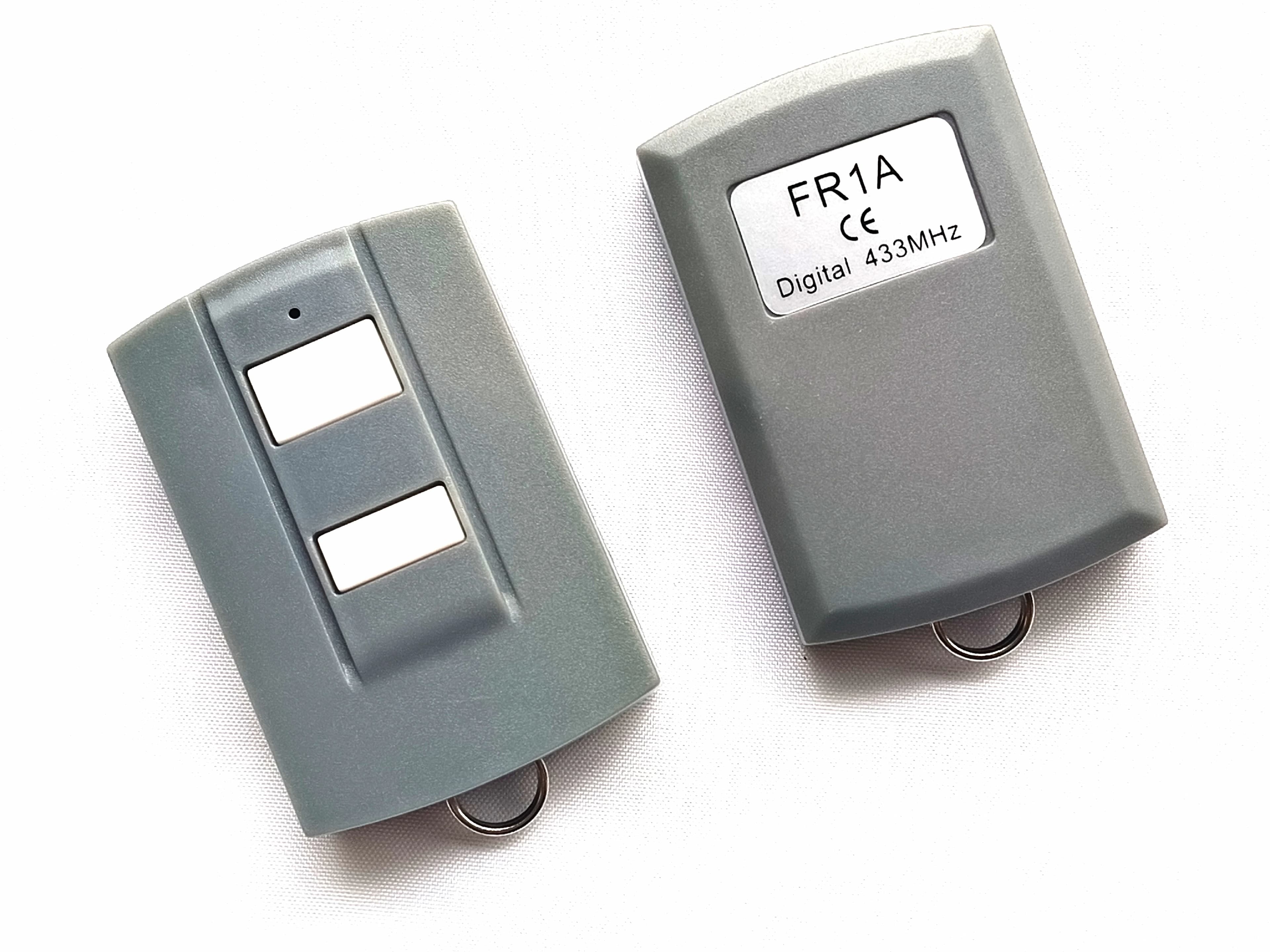 Télécommande FR36B FR1 pour moteur d'ouverture de porte coulissante ou battante de garage Foresee (sans batterie)