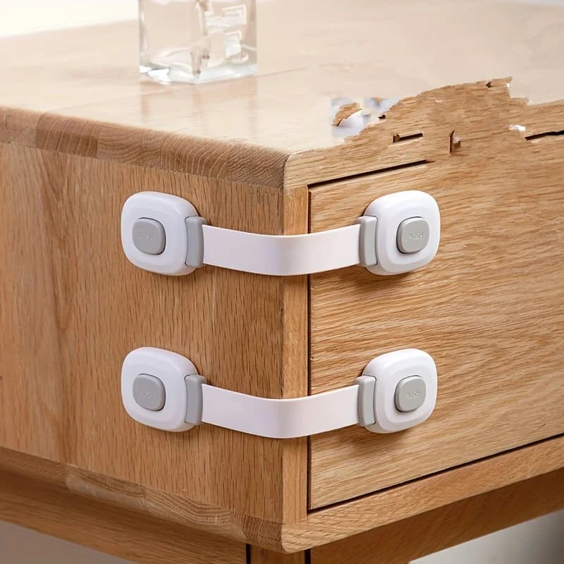 1pc Serrure de sécurité en plastique pour camping-car