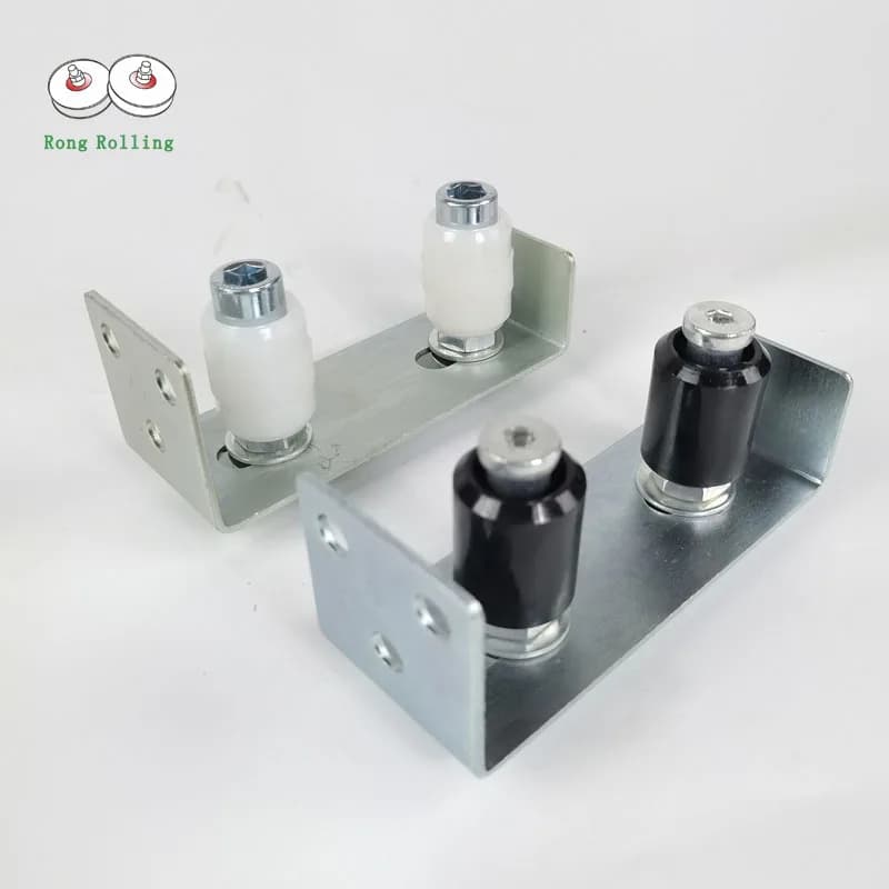 Support de rouleau de guidage supérieur pour portail coulissant