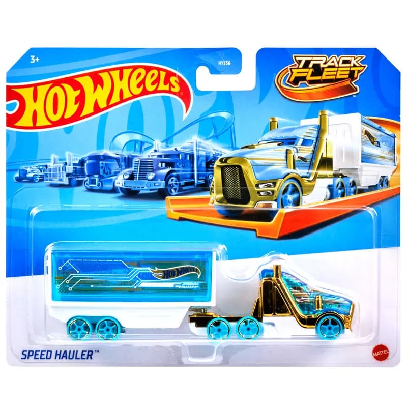 Voiture miniature Hot Wheels Original Car 240 Drift Camper Track Fleet, échelle 1:64, modèle en métal moulé sous pression avec remorque, véhicule de collection pour garçons