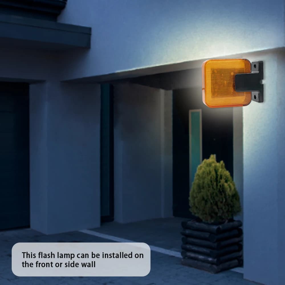 Universel 12 V-256 V 220 V 12 V 24 V Protection de sécurité LED Signal d'alarme lumière clignotante pour alarme