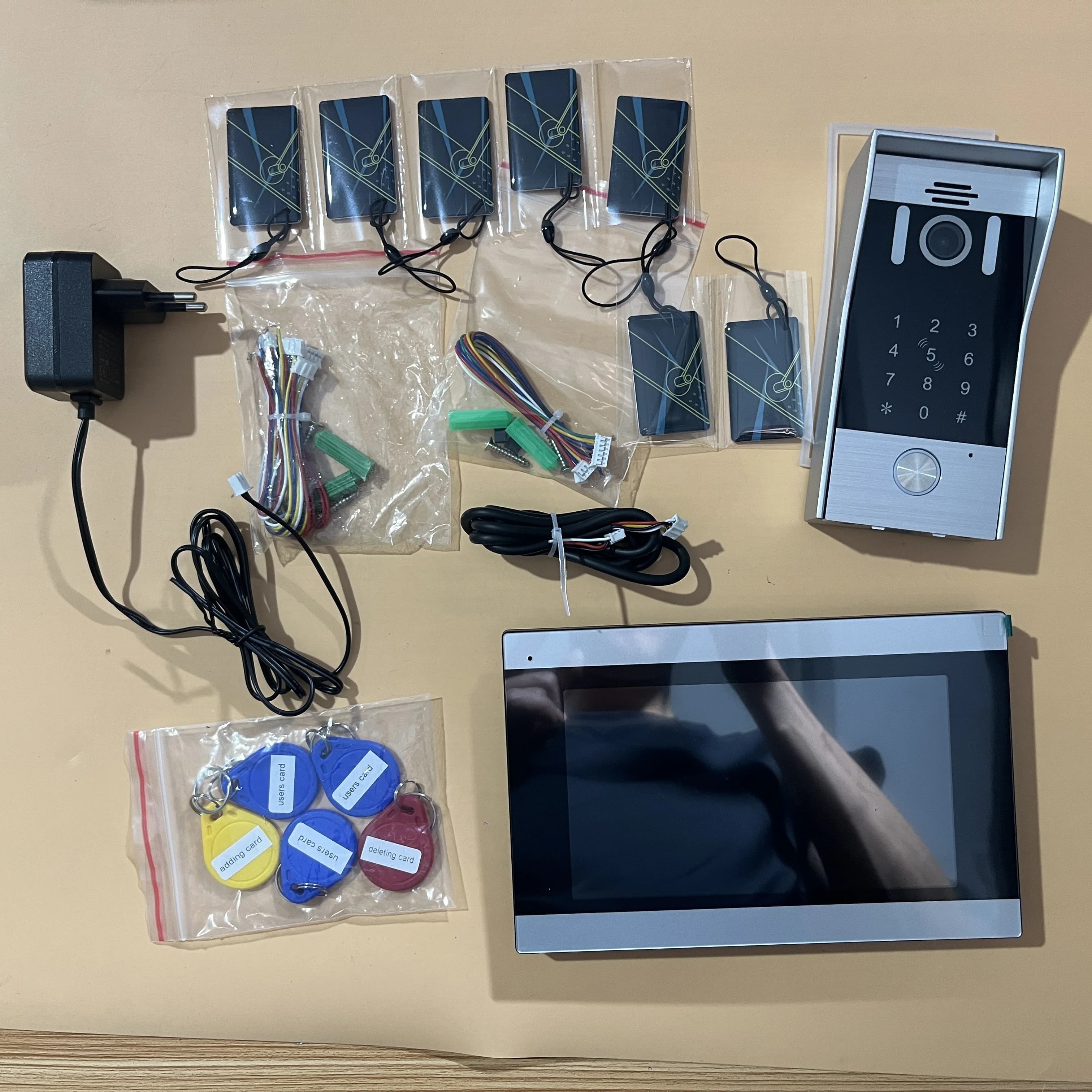 Interphone vidéo Wifi TuYa à 4 fils