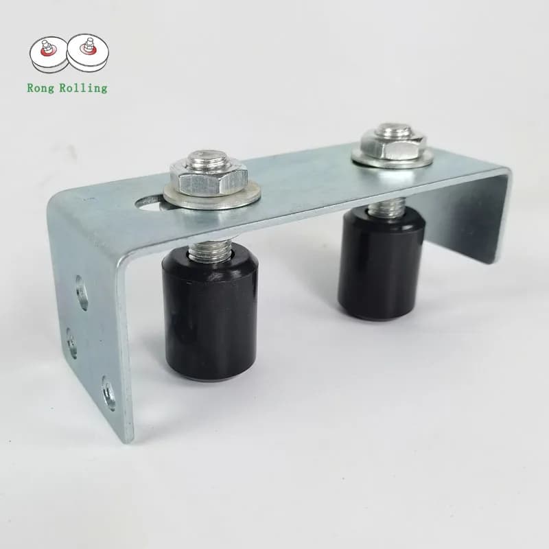 Support de rouleau de guidage supérieur pour portail coulissant