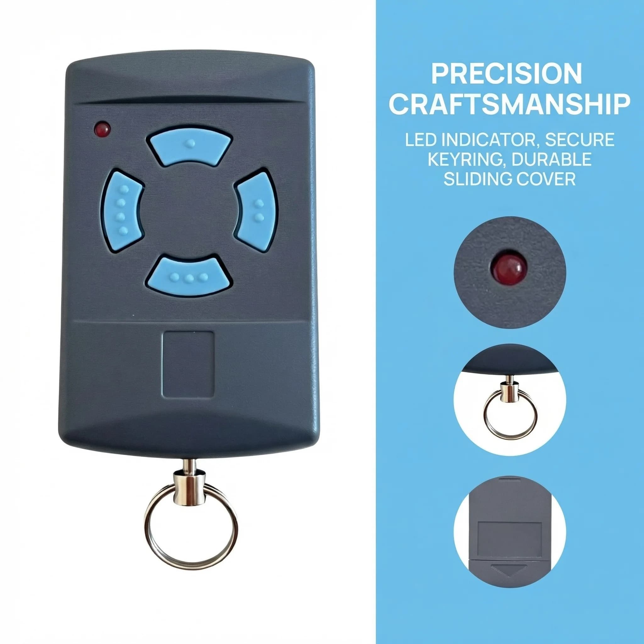 Télécommande de porte de garage HORMANN HSM4 868mhz Pilot HSE2 HSE4 HS4