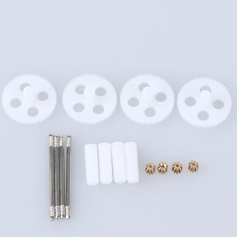 1 ensemble de engrenages pour moteur Syma X5 X5C X5SC RC Quadcopter, ensemble d'engrenages et d'engrenages principaux
