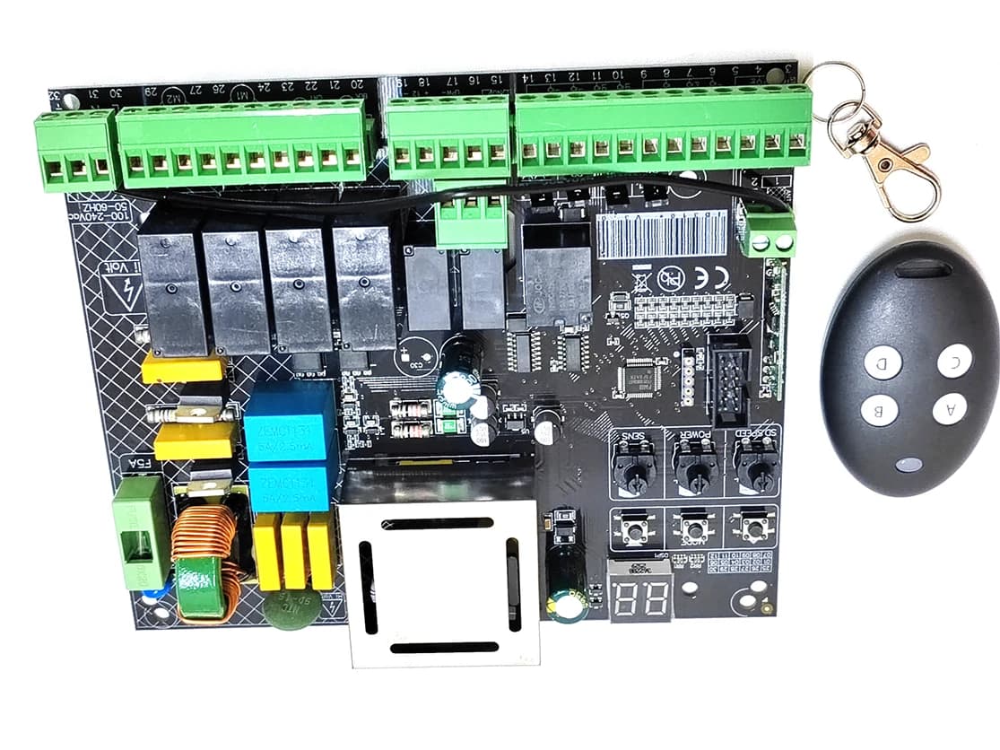 Ouvre-porte battante, carte de contrôleur de circuit imprimé de moteur à courant alternatif pour actionneurs