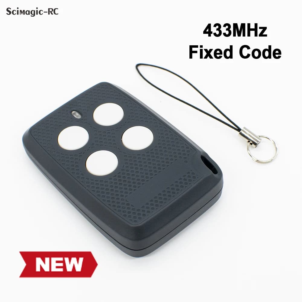 Télécommande pour PROTECO TX433/PTX433 405/PTX433 AZUL/TX3/HIT 433MHz Code fixe Porte de garage Transmetteur