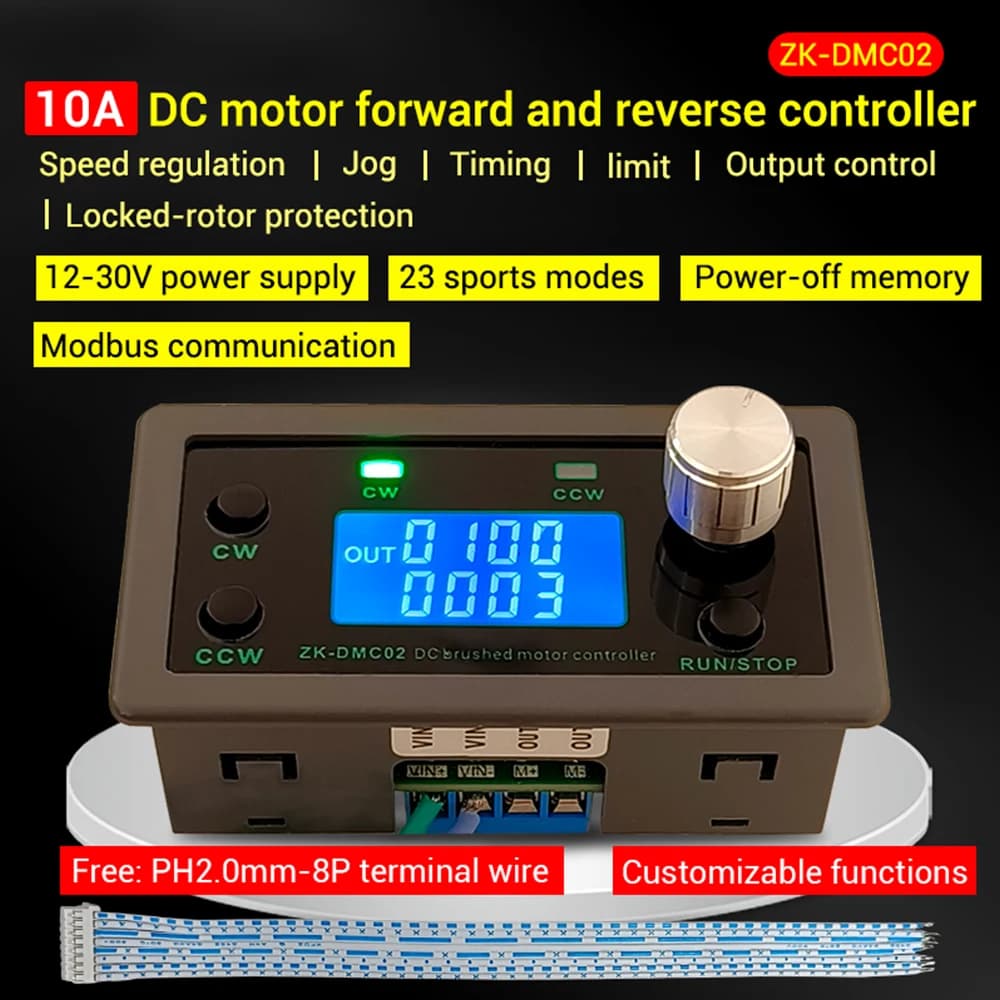 Contrôleur avant/arrière de moteur à courant continu DMC02 avec retard