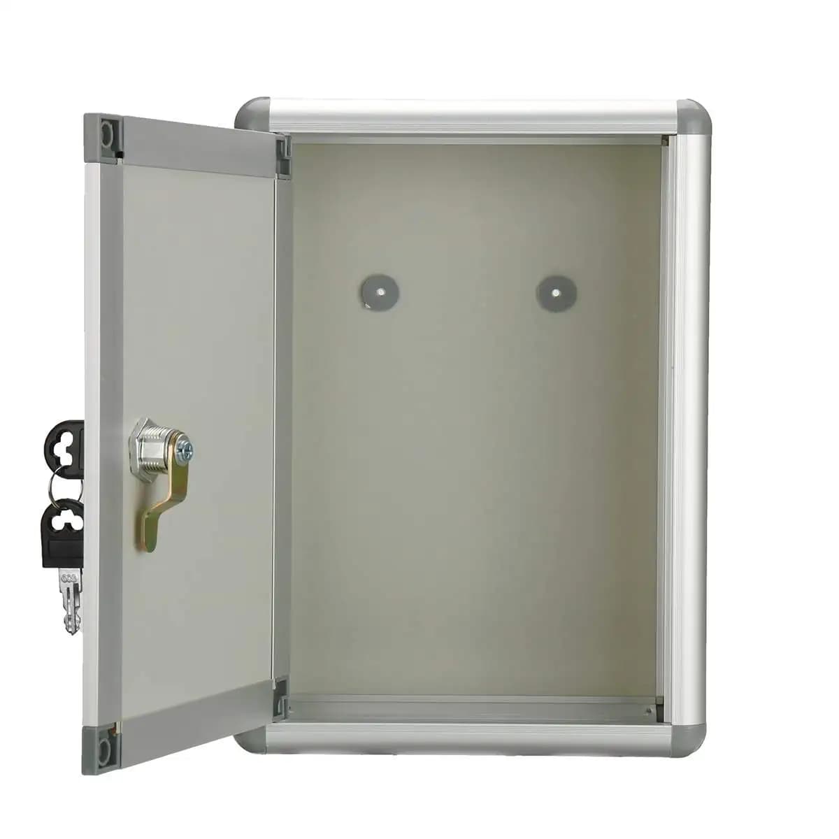 Boîte à courrier murale en alliage d'aluminium de 11 pouces