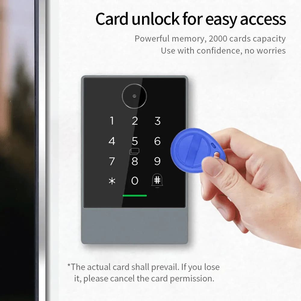 TTLOCK – lecteur de contrôle d'accès QRcode K3Q + G2 Hub
