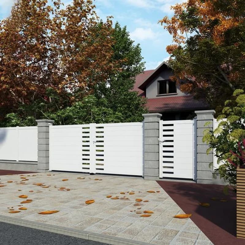Système de porte automatique au design moderne