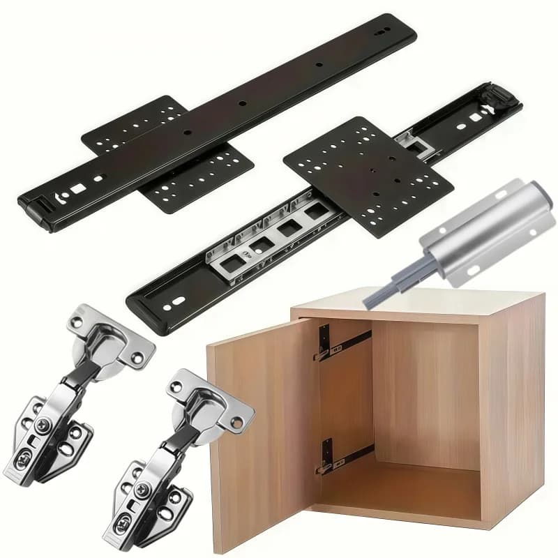 Kit de quincaillerie pour porte coulissante