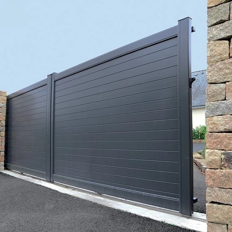 Porte de treillis de clôture de porte de luxe de vente chaude