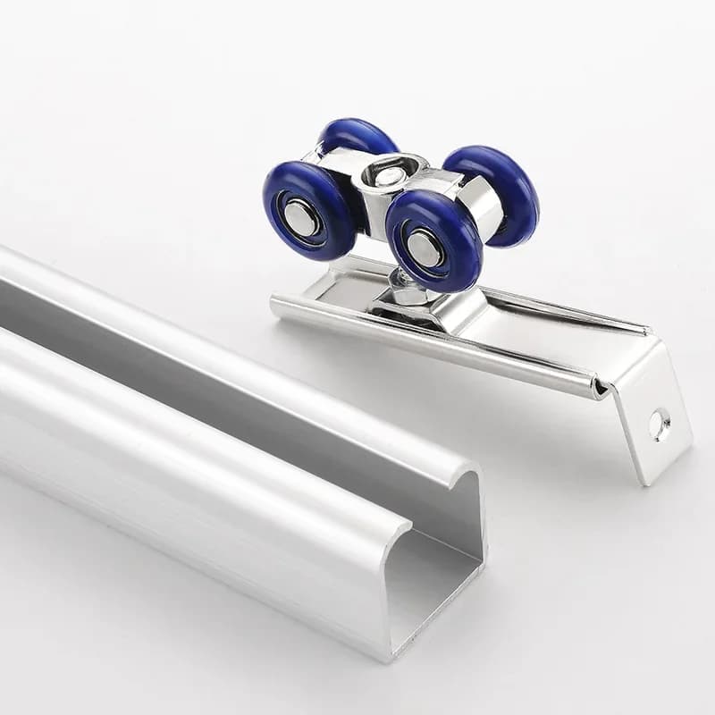 2 pièces/ensemble porte coulissante rouleau matériel portes coulissantes poulie 4/8 roues maison chambre