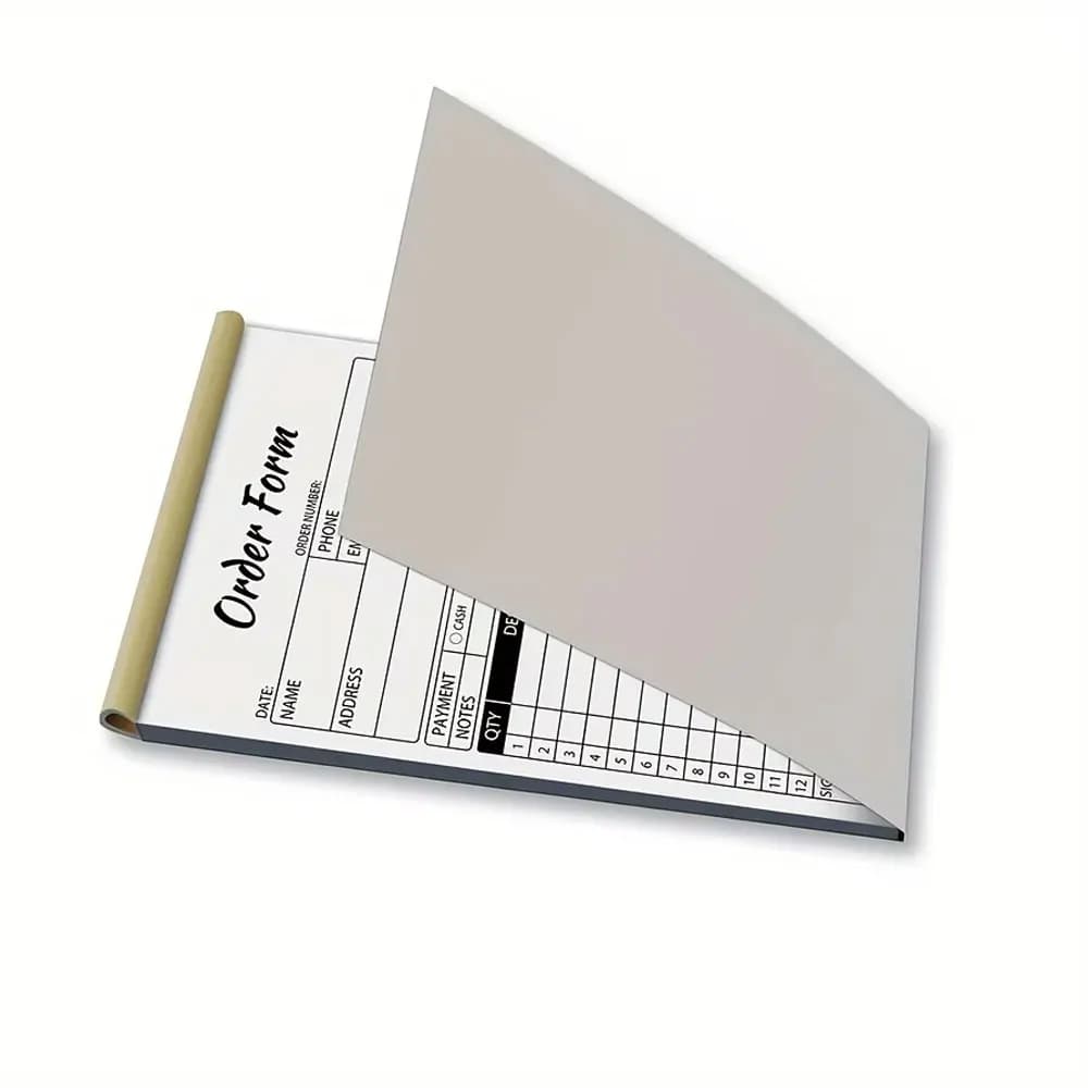 Livre de commandes de vente