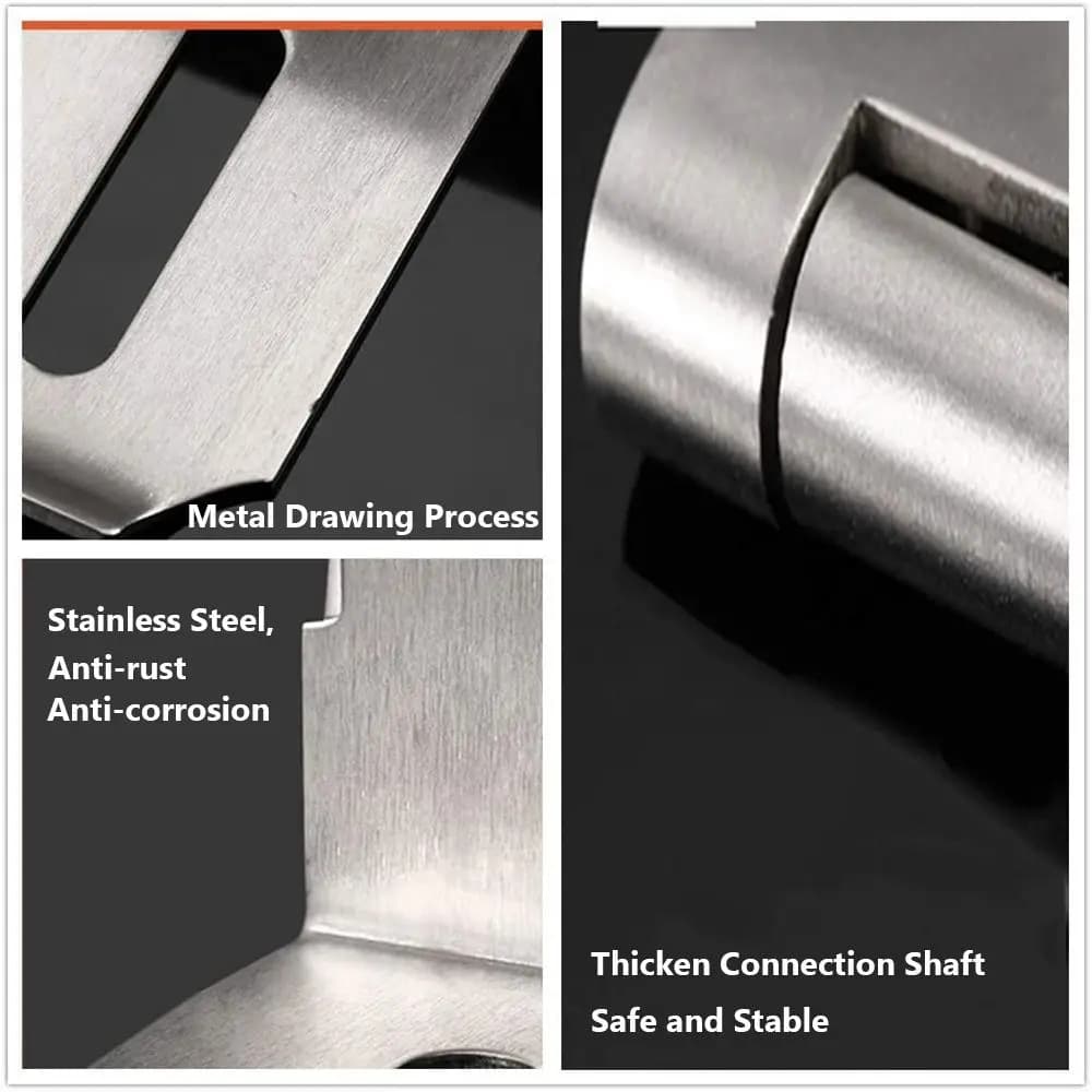Boulon de porte anti-effraction en acier inoxydable