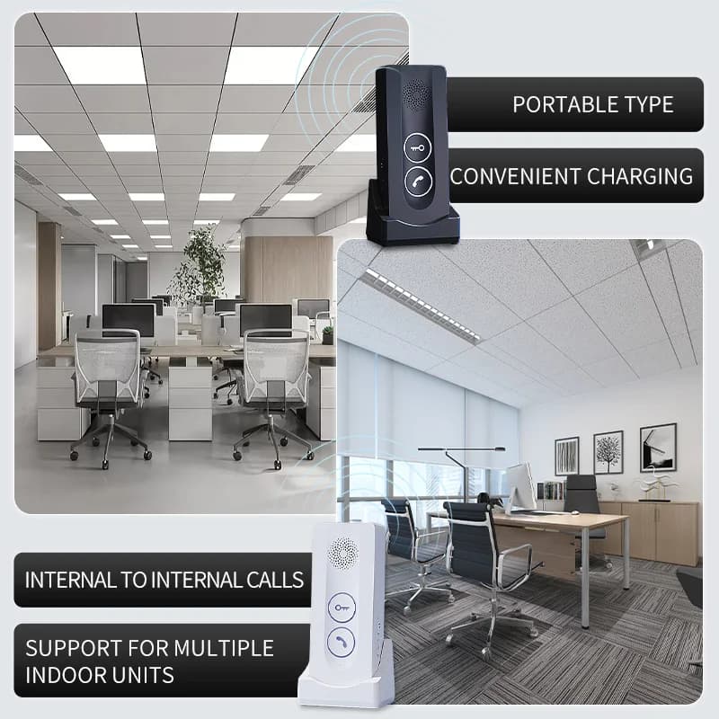 Interphone sans fil avec sonnette