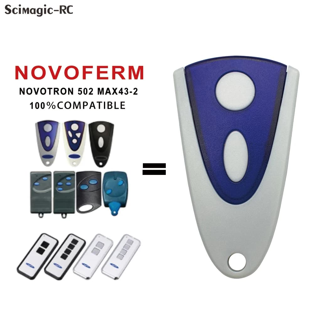 NOVOFERM NOVOTRON TORMATIC 433.92MHz barrière coulissante porte battante