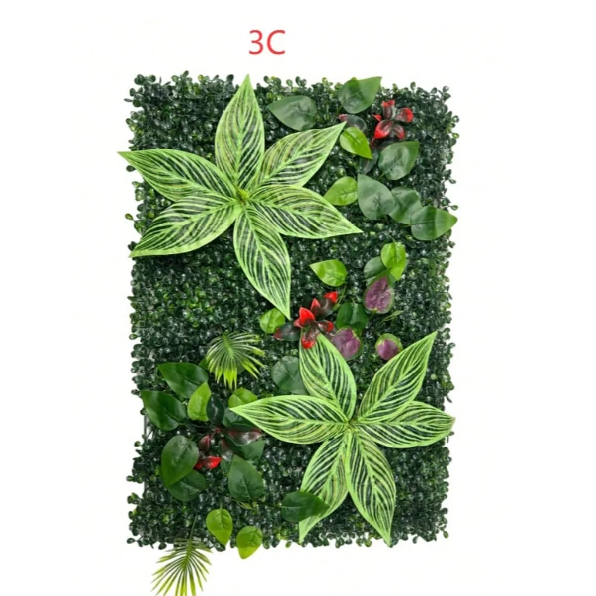 Panneaux muraux verts artificiels, décoration en faux gazon jungle pour la maison et le jardin, tapis de verdure vibrante pour intérieur, extérieur, patio et mariages