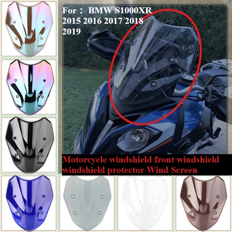 Pare-brise avant, protection de pare-brise, écran de protection pour moto BMW S1000XR S 1000XR S1000 2015 2016 2017 2018 2019