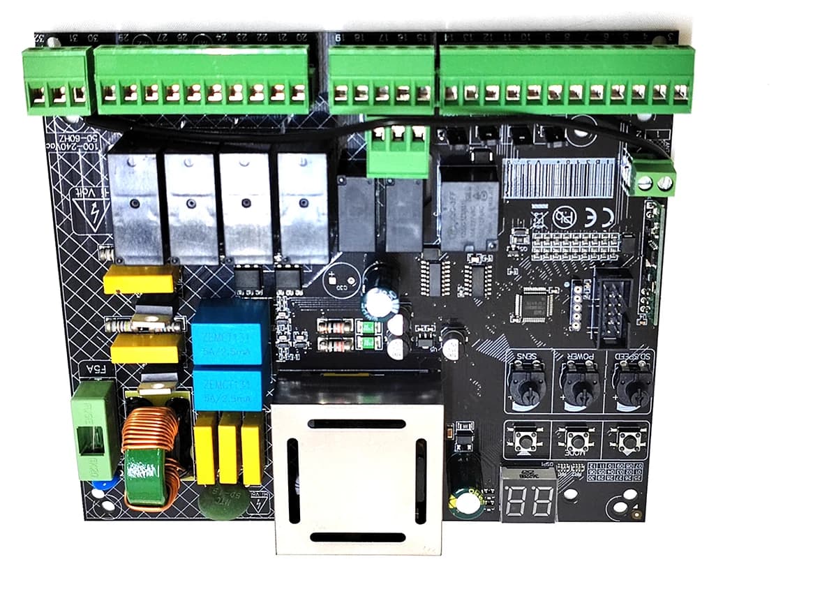 Ouvre-porte battante, carte de contrôleur de circuit imprimé de moteur à courant alternatif pour actionneurs