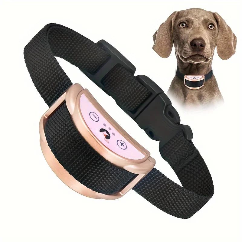 Collier de dressage pour chien, Anti-aboiement, automatique, Anti-aboiement, Rechargeable par USB, entraîneur de chien, bip à choc électrique 