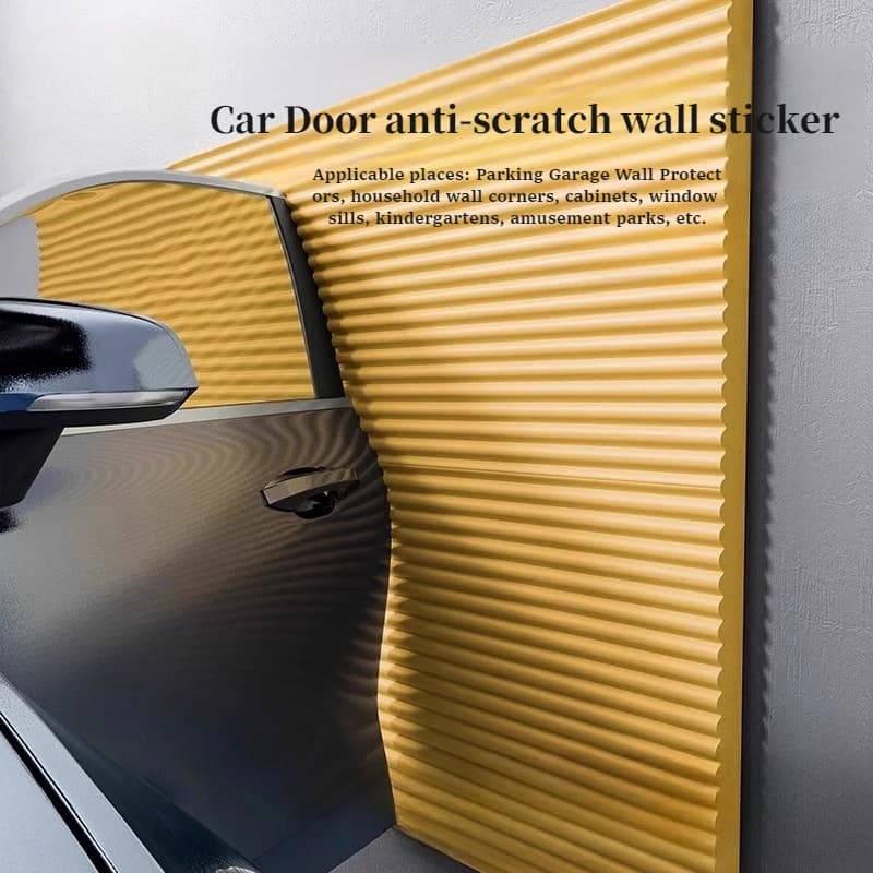 Protection Murale de Garage 2M/5M – Autocollant Protecteur de Poteau, Protection Anti-Collision pour Coin de Porte de Voiture, Tampon de Sécurité pour Stationnement, Protection de Pare-Chocs