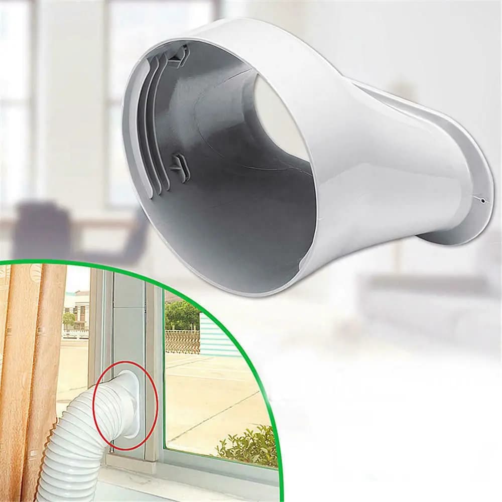 Adaptateur de fenêtre portable en PVC réglable