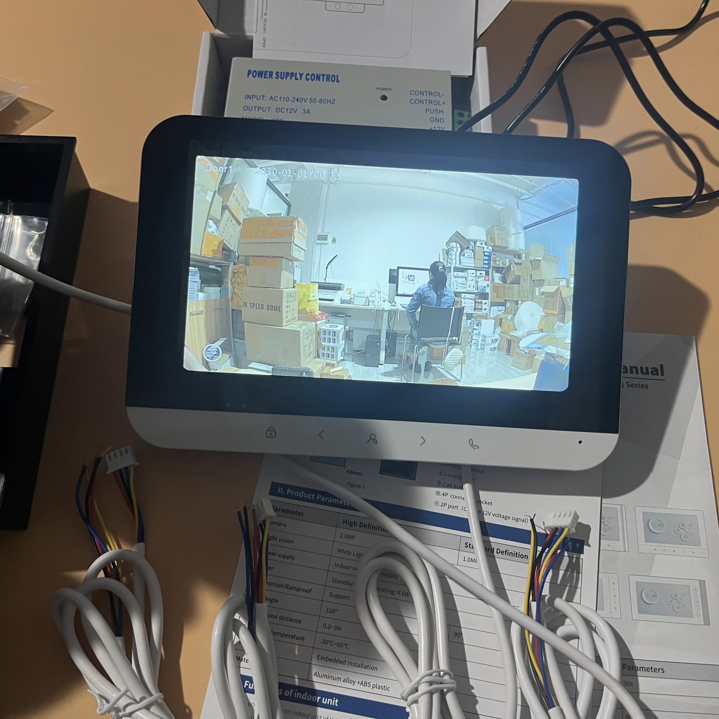 Visiophone pour appartement/famille