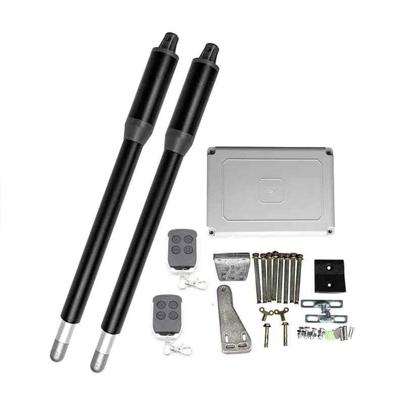 Ouvre-moteur de porte battante solaire à Double feuille