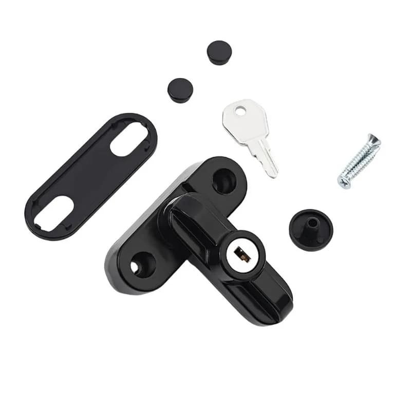Serrures en T avec clé serrure de fenêtre externe boucle