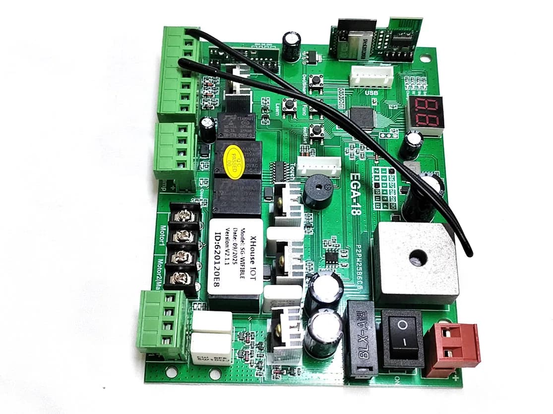 Contrôleur de portail battant automatique WiFi EGA-18 24V CC