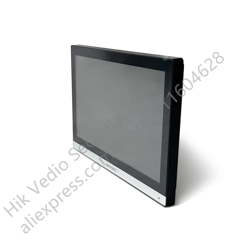 Hikvision DS-KH6350-WTE1 Interphone vidéo Station intérieure basée sur IP Écran tactile IPS 7 pouces Moniteur sans fil Standard POE WIFI