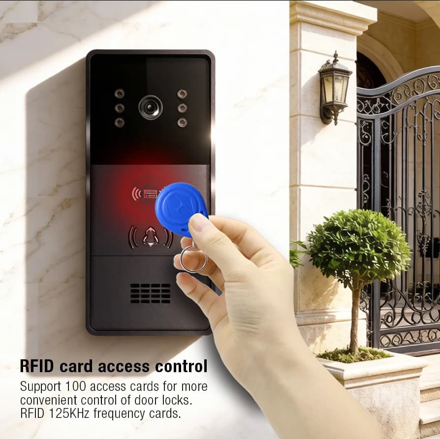 Système d'interphone vidéo 1080P Tuya WiFi