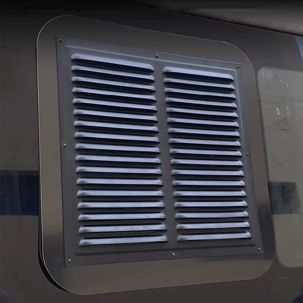 Grille de Ventilation avec écran tactile pour fenêtre coulissante large
