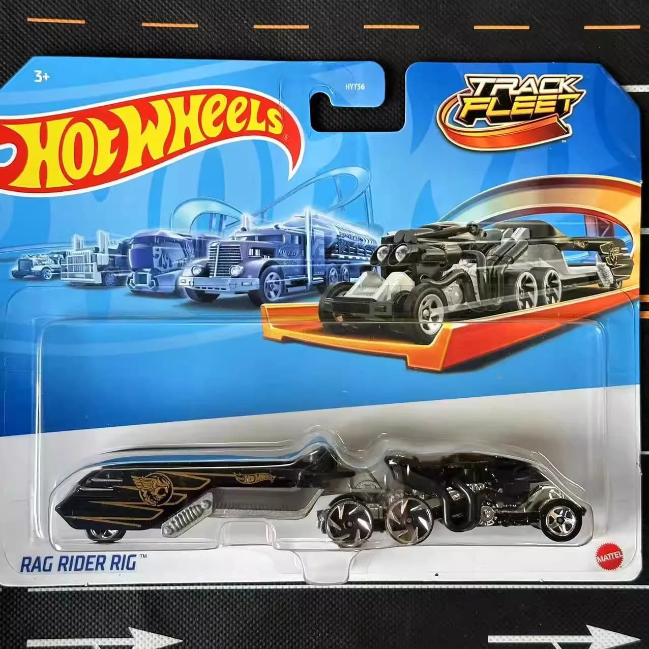 Voiture miniature Hot Wheels Original Car 240 Drift Camper Track Fleet, échelle 1:64, modèle en métal moulé sous pression avec remorque, véhicule de collection pour garçons