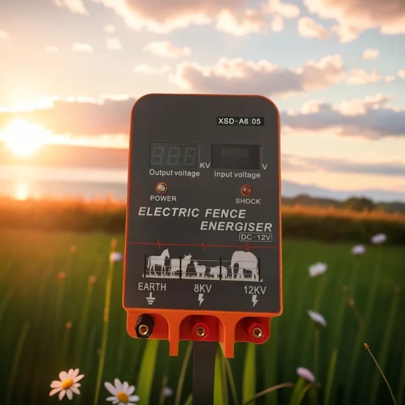 Électrificateur de clôture électrique 5-10KM