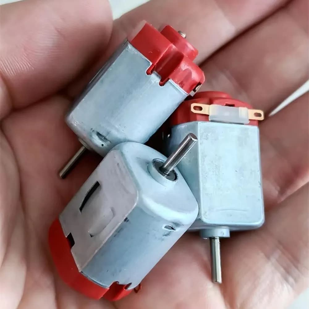3 pcs/lot général Micro DC3-6V 5000-10000 tr/min 130 moteur à courant continu pour bricolage enfants assemblé jouet expériences scientifiques