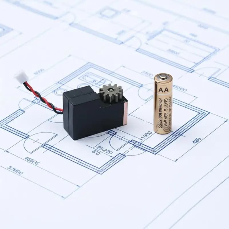 Moteur Micro N10 DC 3V-6V 4.5V 80 tr/min à vitesse lente avec engrenage 11T, 1/5 pièces