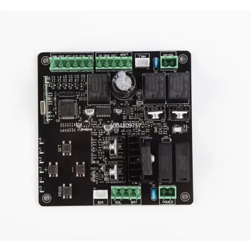 Carte de commande de circuit imprimé (PCB) pour moteur d'ouvre-porte coulissante PY600acn avec interrupteur de fin de