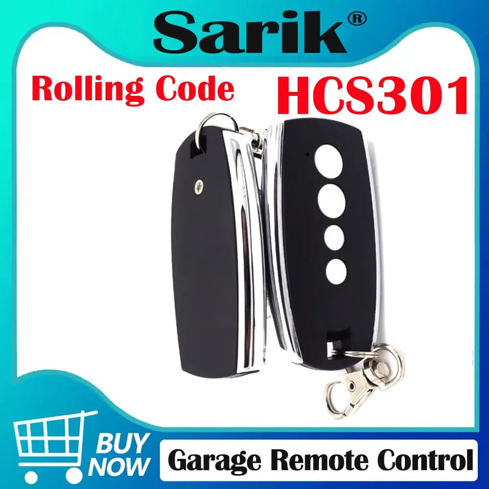 Télécommande universelle pour porte de garage 433