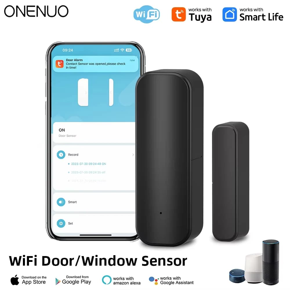 Détecteurs d'ouverture et de fermeture de porte WiFi