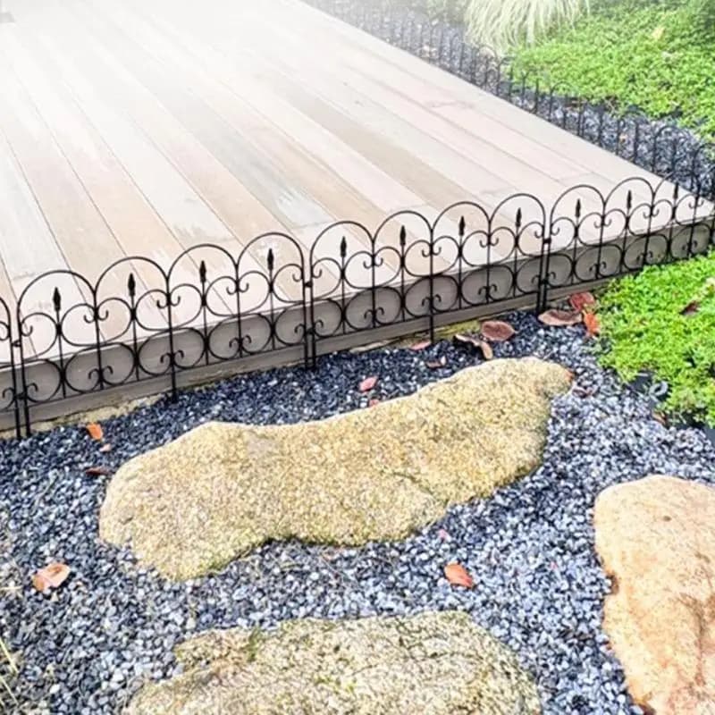 1 pièce Clôture décorative de jardin extérieure