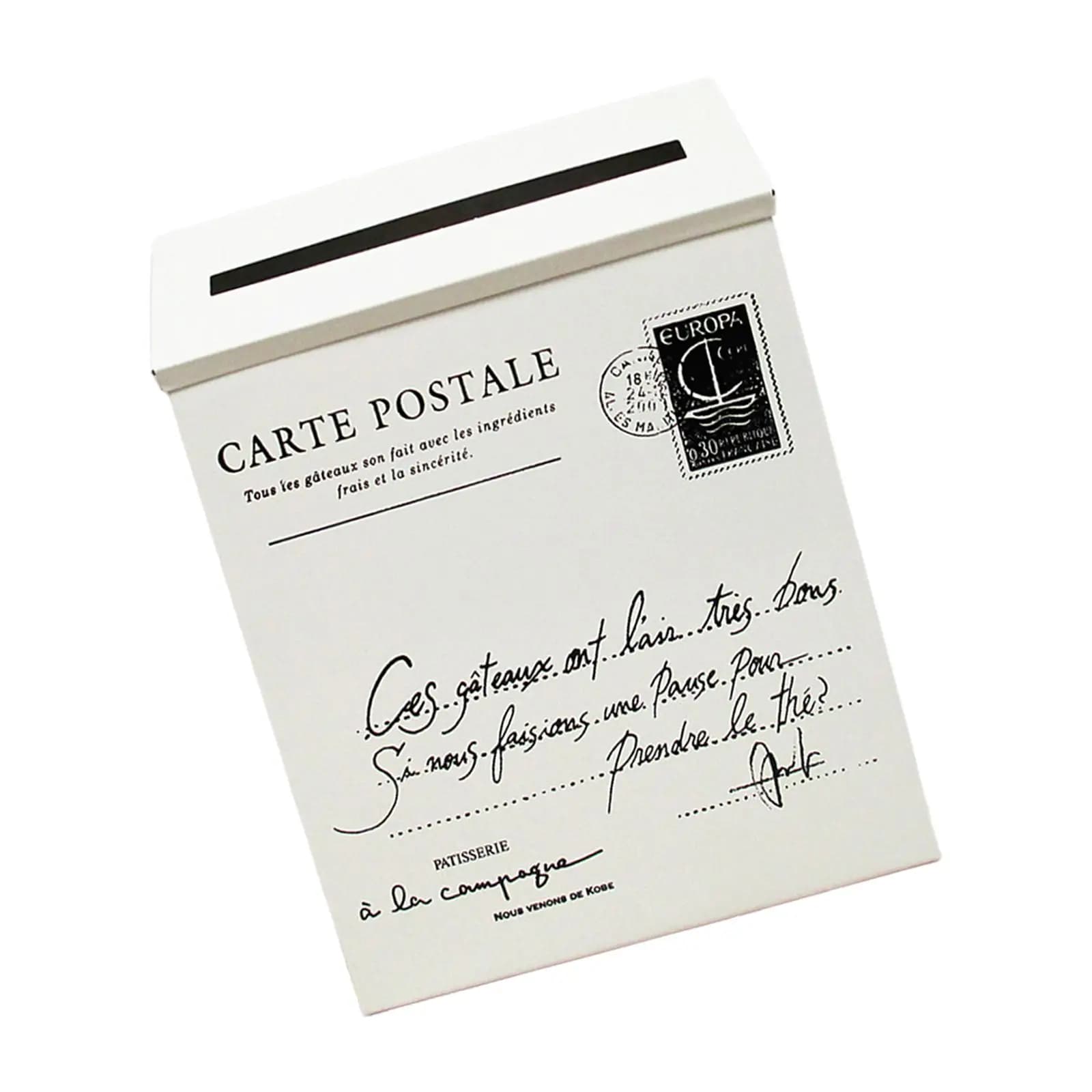 Boîte aux lettres murale grande capacité