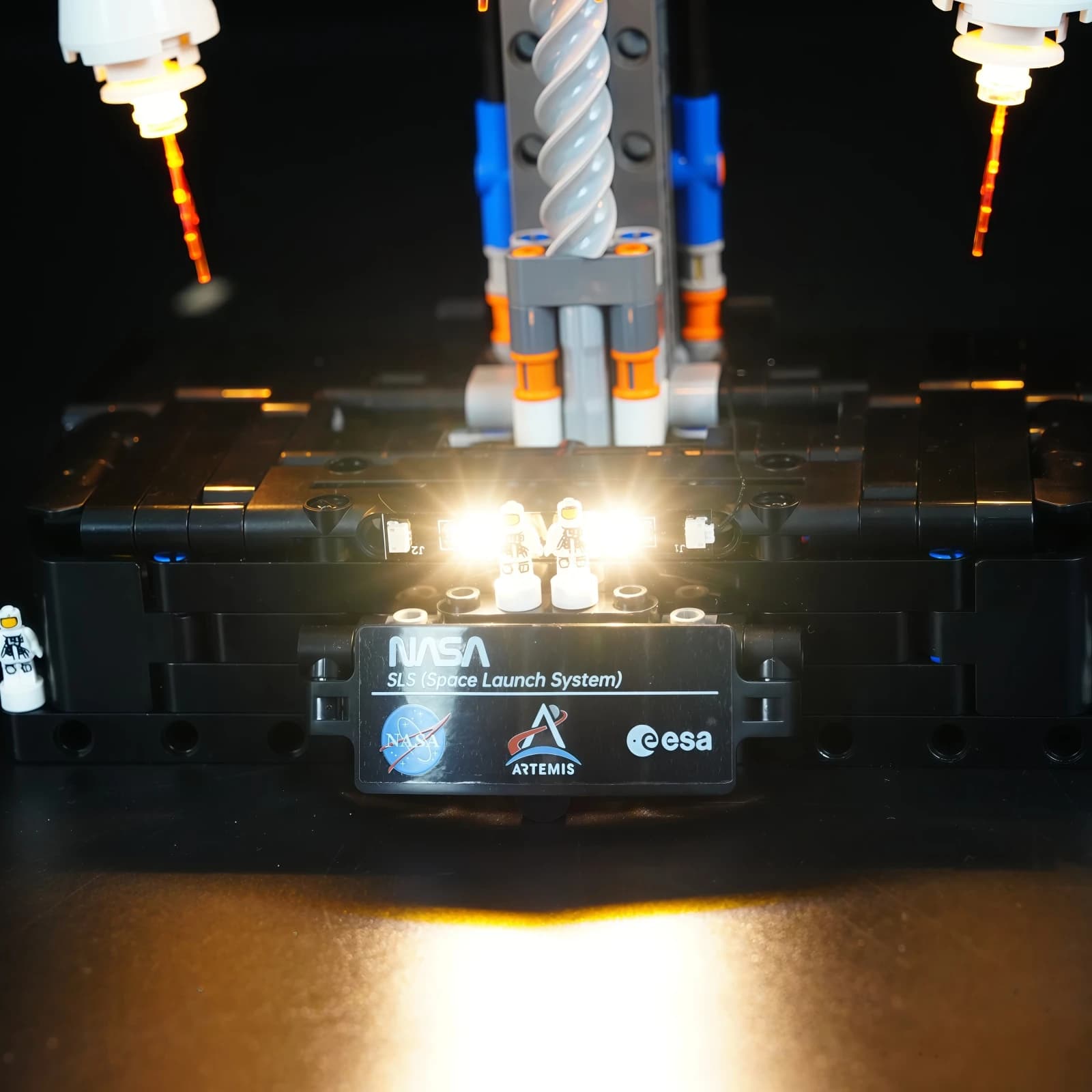 MAXCXT – lampe LED pour système de lancement spatial LEGO 42221, lampe décorative DIY, ensemble de blocs de construction non inclus